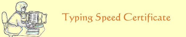 Typing Certificate Info